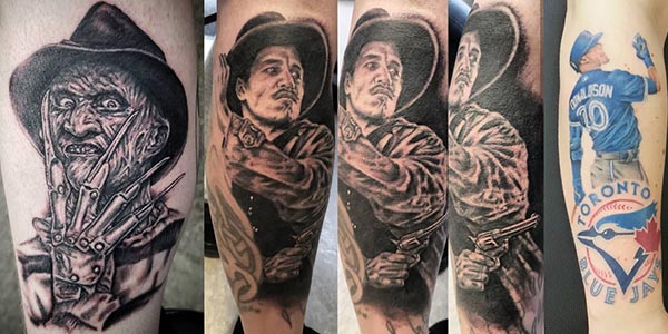 4 different tattoo styles